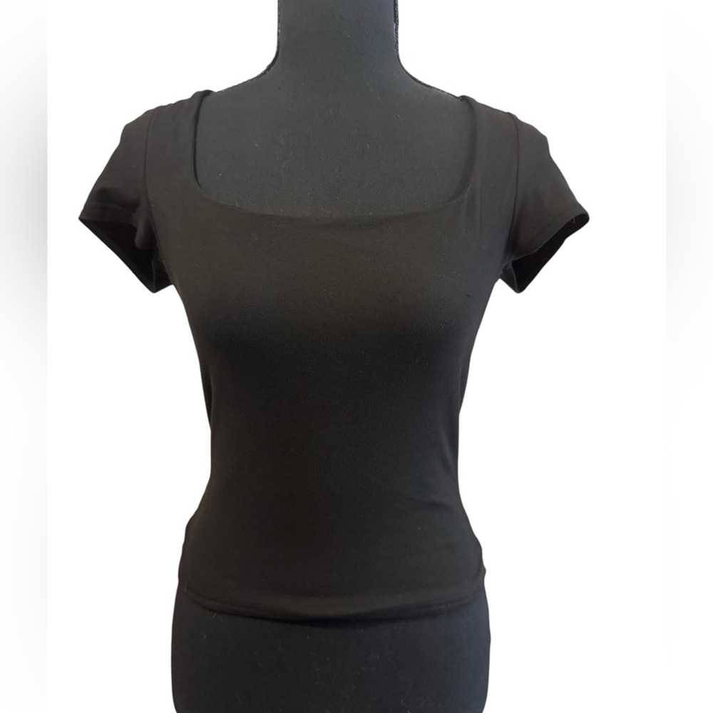 Women’s juniors SHEIN black short sleeve shirt size XS